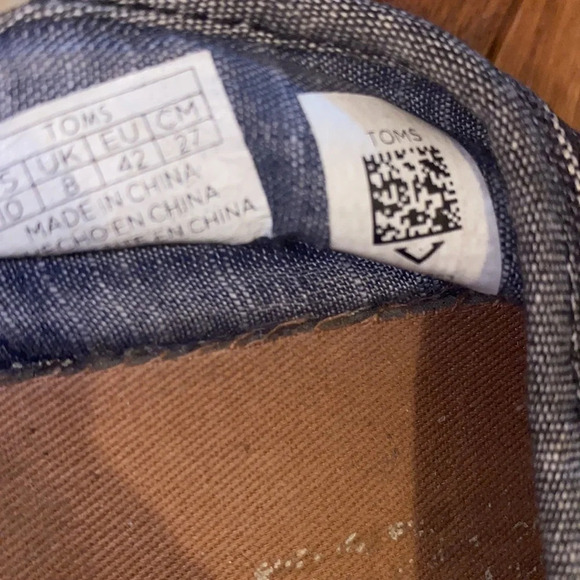 Toms  urban print espadrilles Sz 10 - Picture 4 of 5